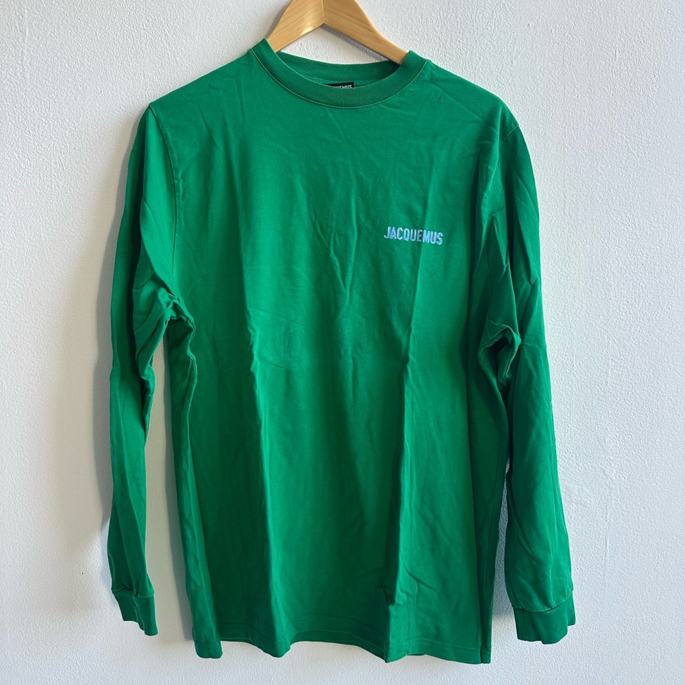 Jacquemus Green T-Shirt Longsleeve
